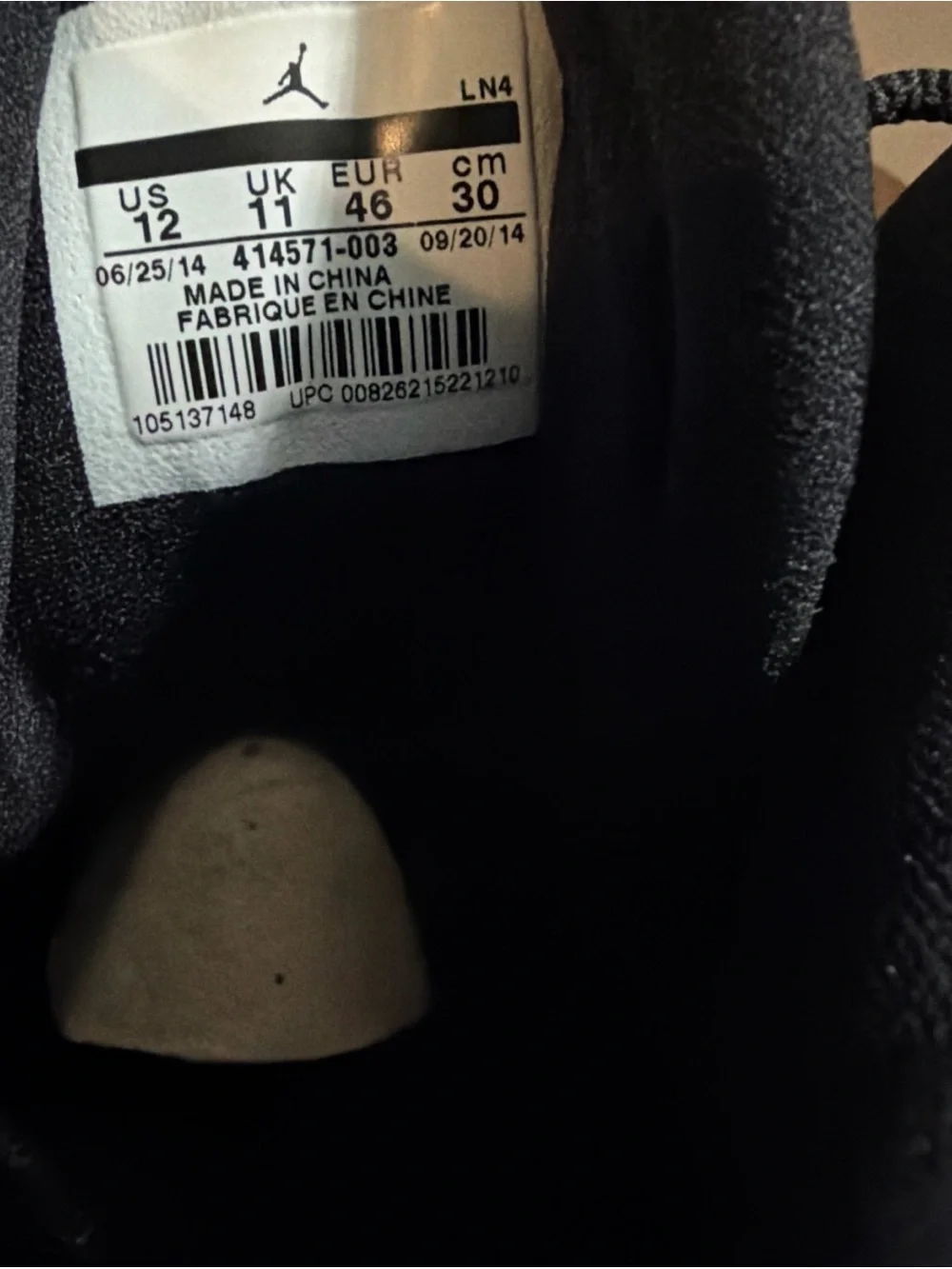 Mens Air Jordan 13 Dirty Bred Black Red sneaker